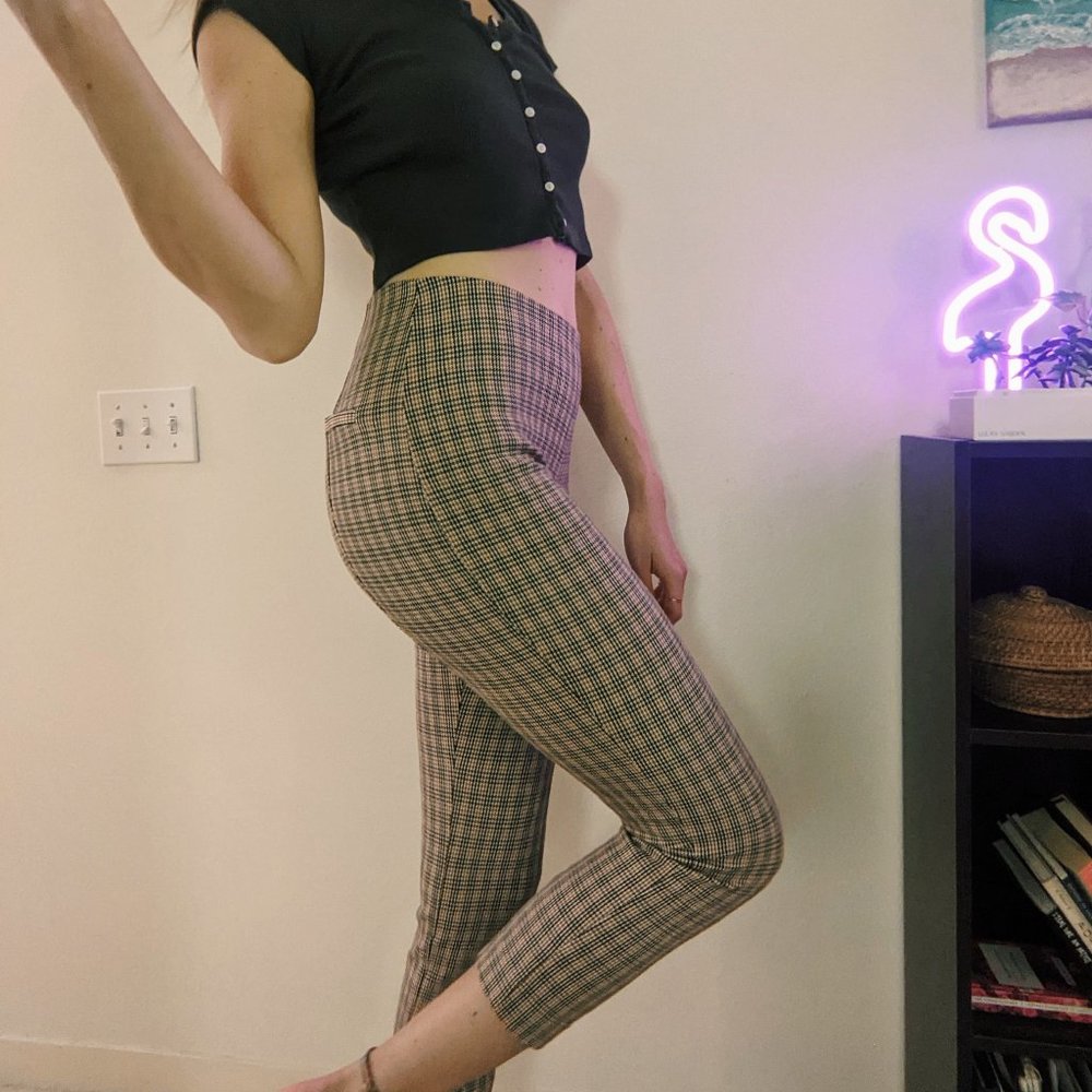 A New Day Skinny Plaid Pants